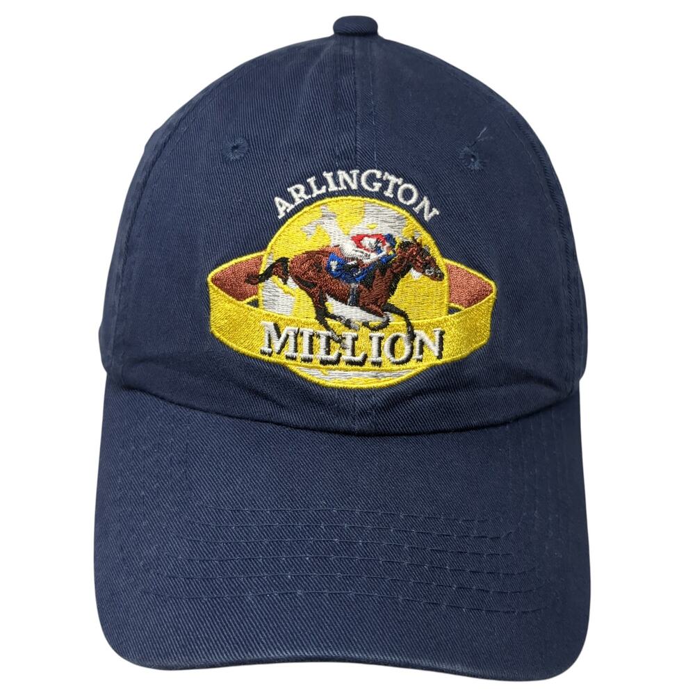 Arlington Million HRTV Baseball Cap Blue One Size Adjustable Embroidered